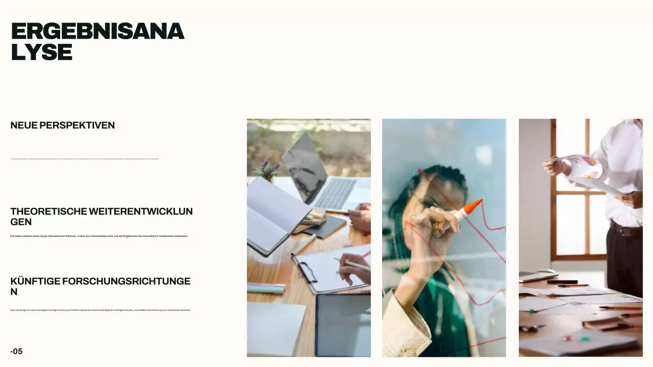 Beige Professionelle Dissertation Präsentation