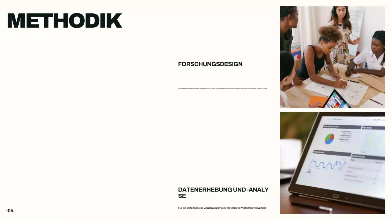 Beige Professionelle Dissertation Präsentation