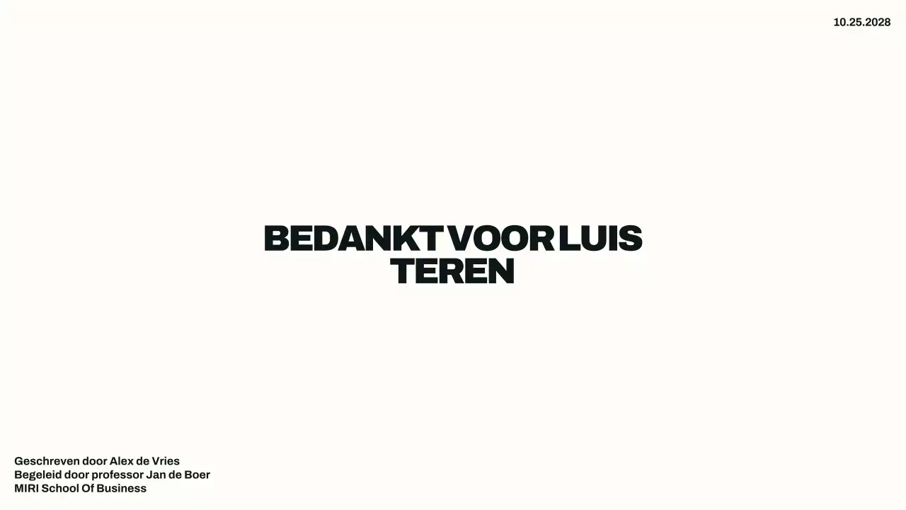 Beige Professionele Scriptiepresentatie