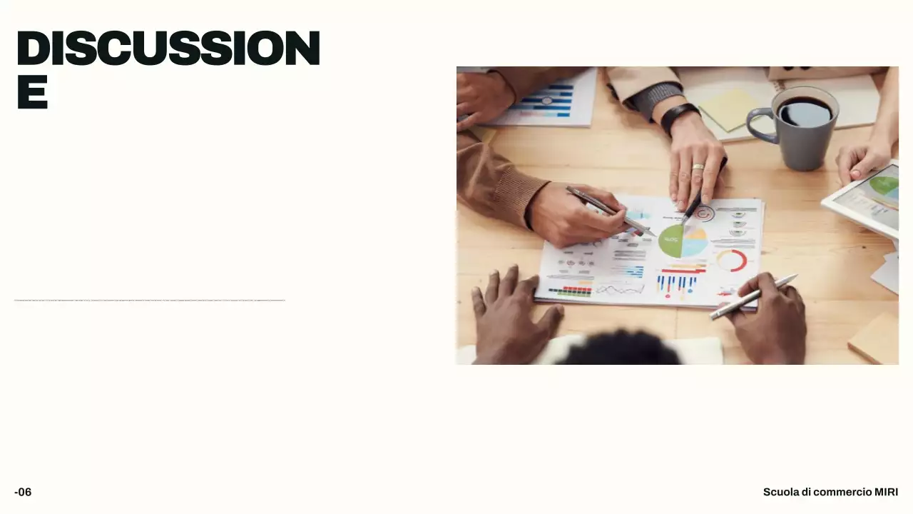 Presentazione della tesi professionale Beige