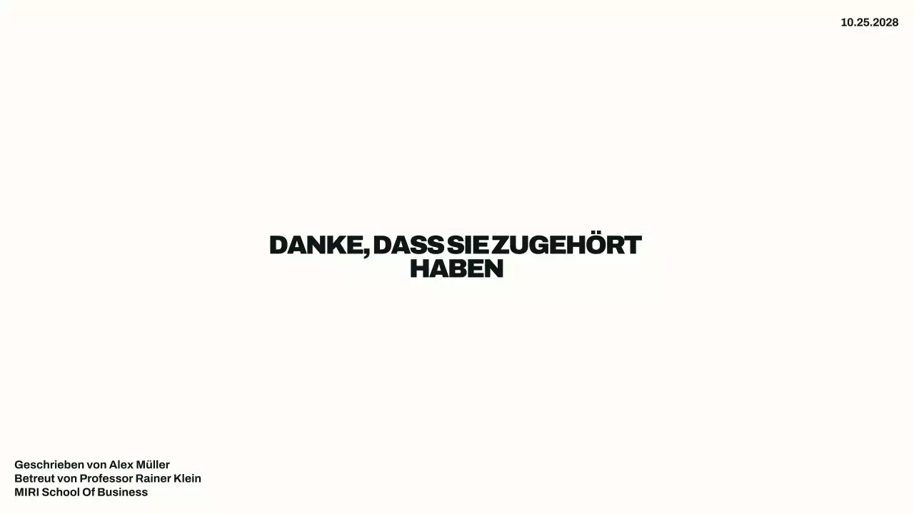 Beige Professionelle Dissertation Präsentation