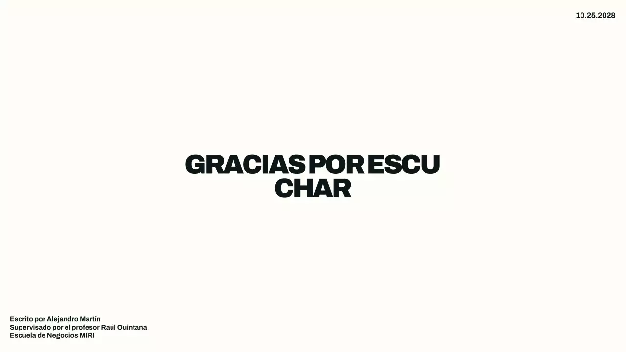 Presentación de Tesis Profesional Beige