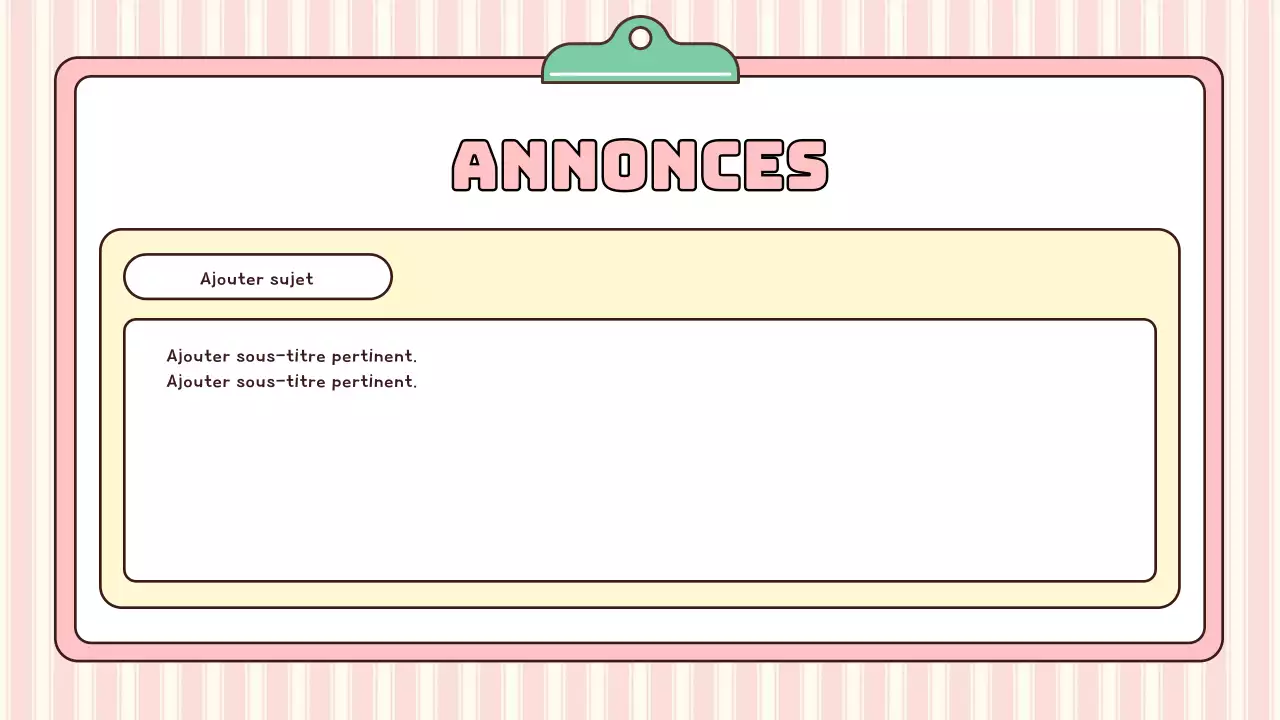 agenda scolaire rose moderne