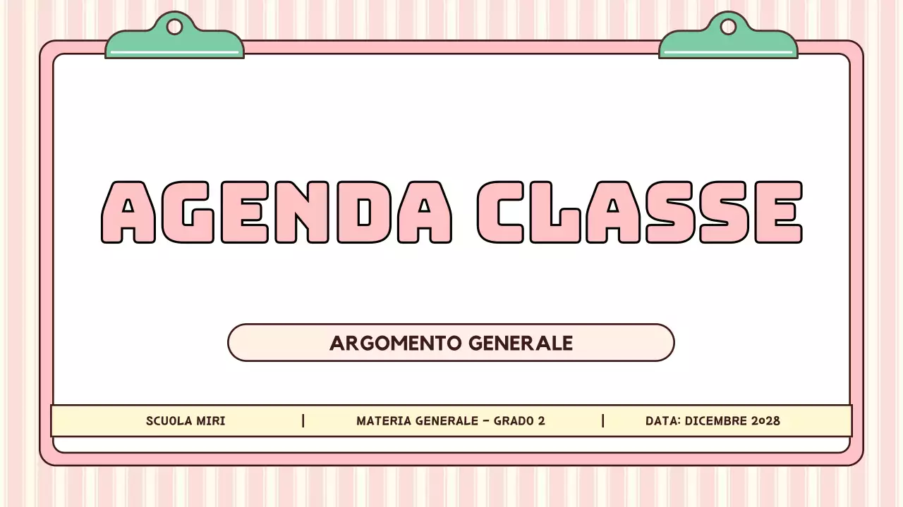 agenda scolastica moderna rosa