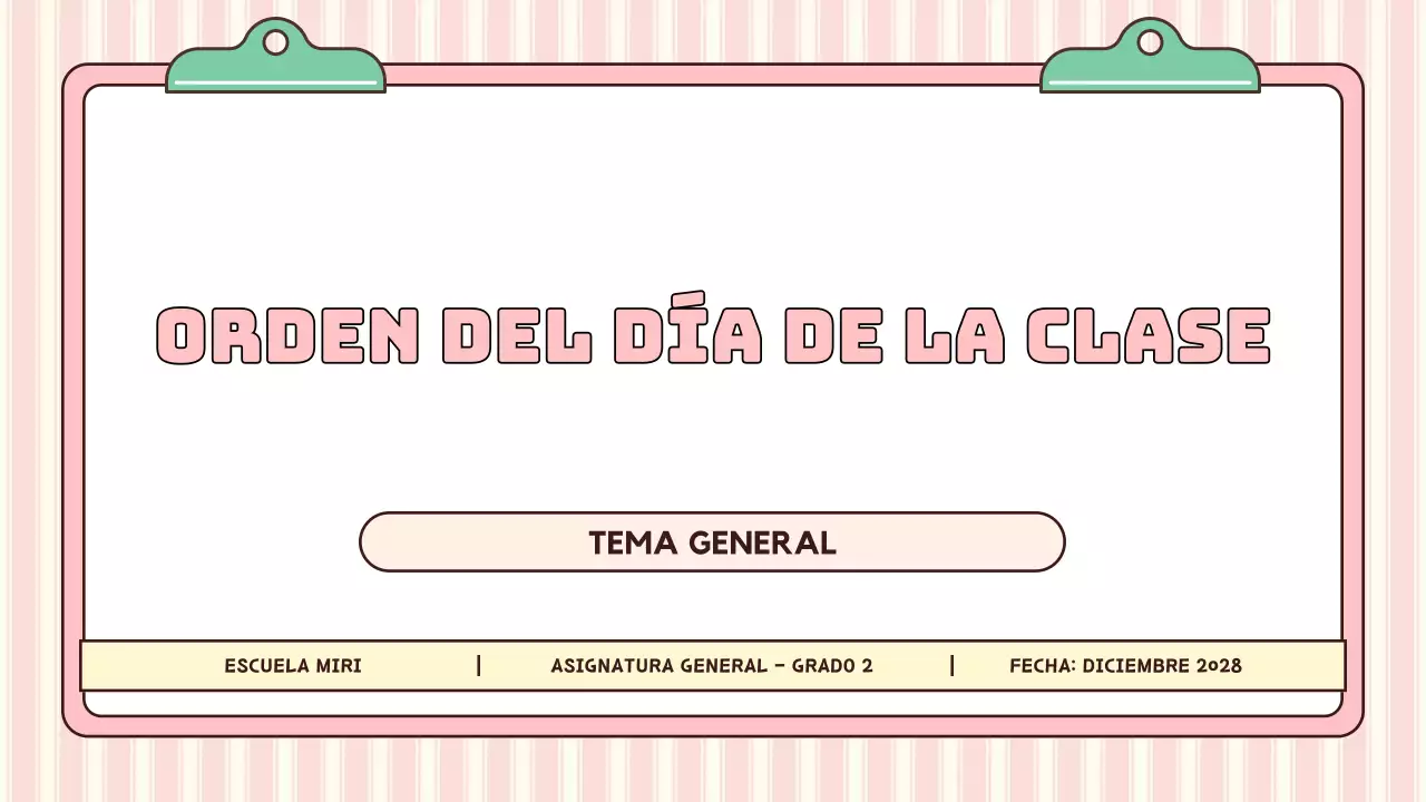 agenda escolar moderna rosa