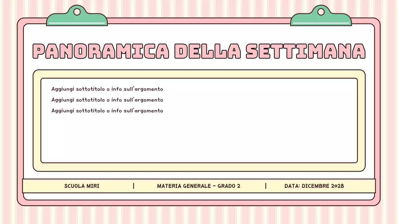 agenda scolastica moderna rosa