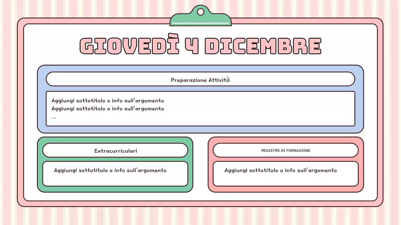 agenda scolastica moderna rosa