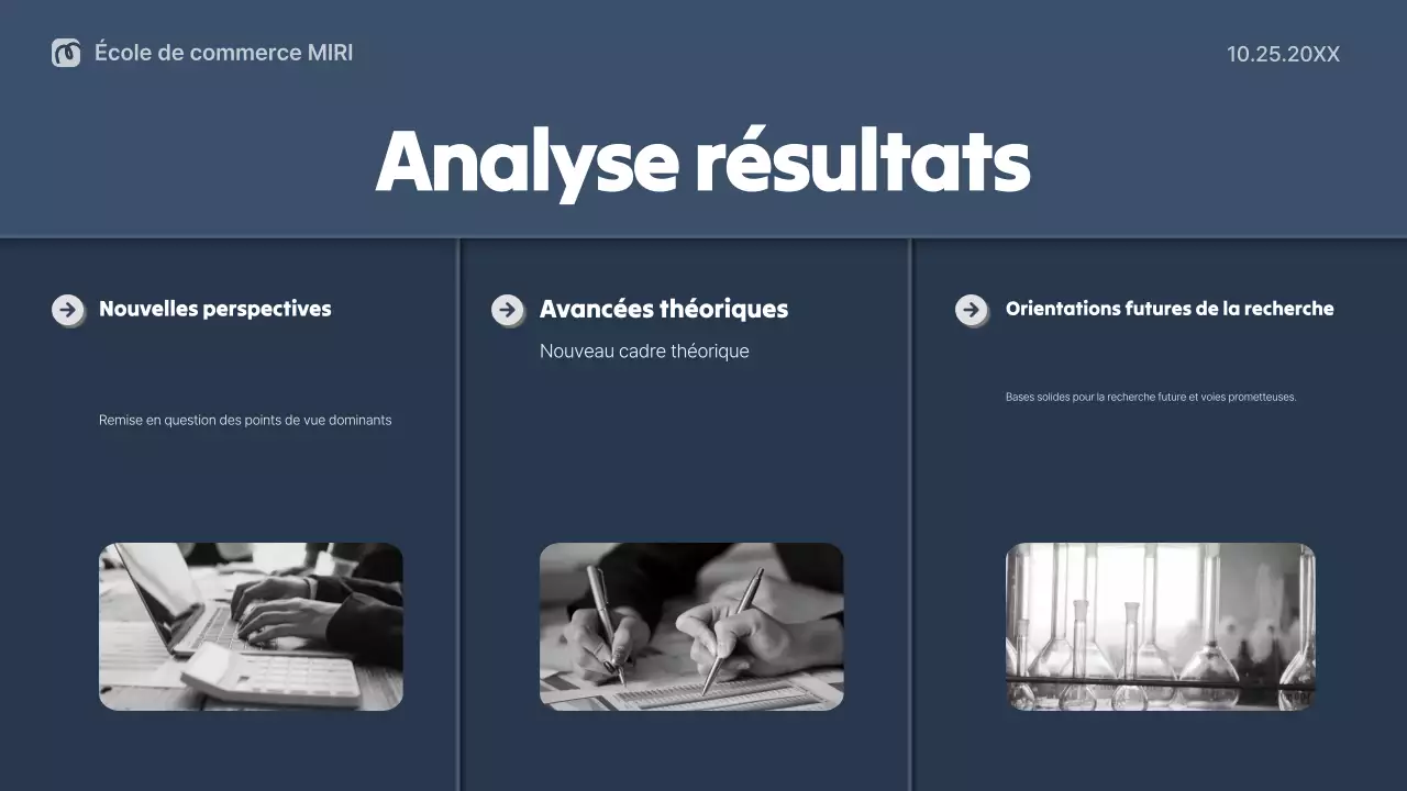 la mise en page d'une thèse professionnelle de la marine