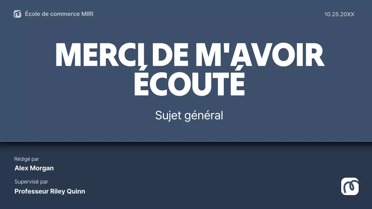 la mise en page d'une thèse professionnelle de la marine