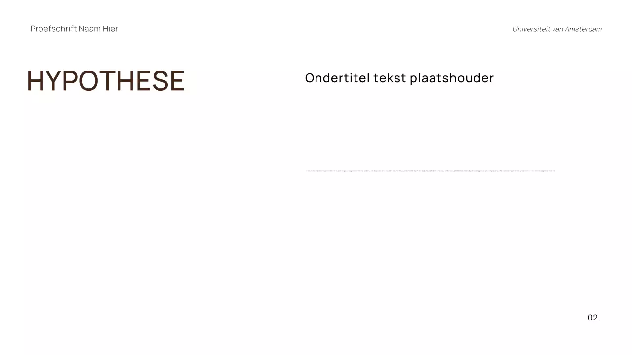 TRENDY MINIMALE PROFESSIONELE SCRIPTIEPRESENTATIE