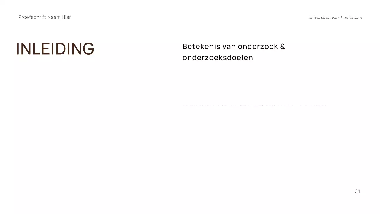 TRENDY MINIMALE PROFESSIONELE SCRIPTIEPRESENTATIE