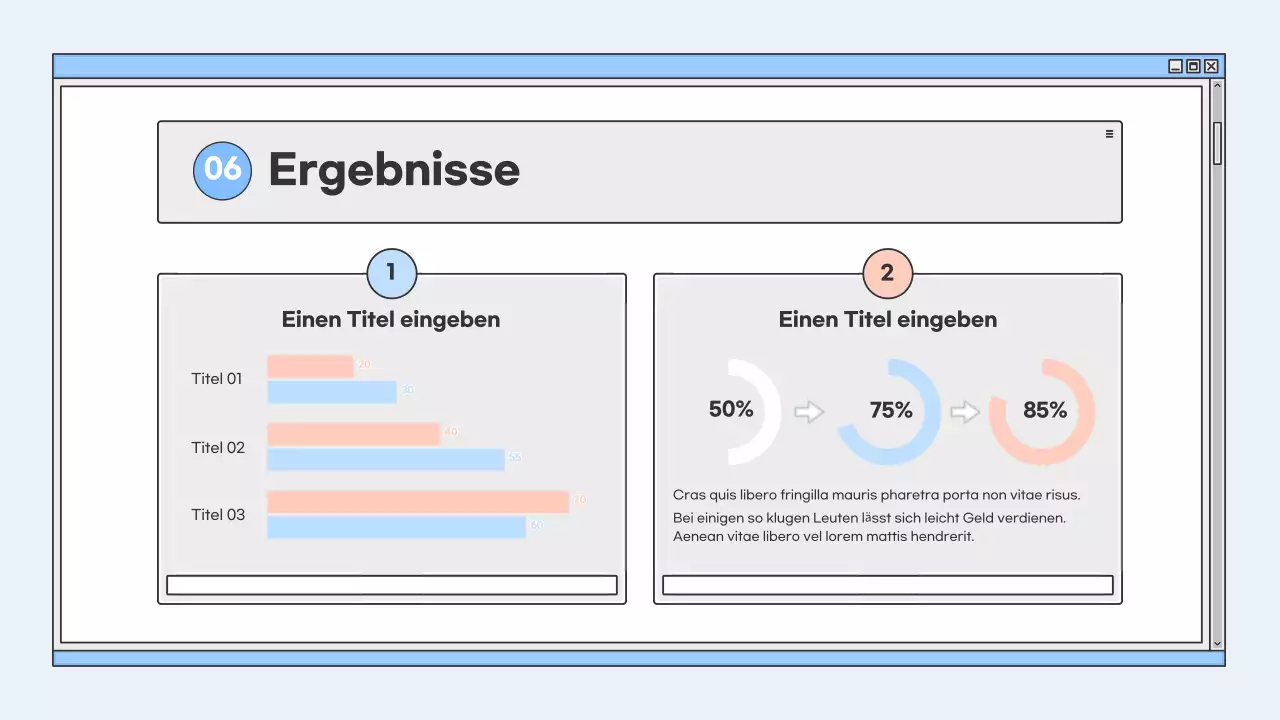 blue modern education Präsentation