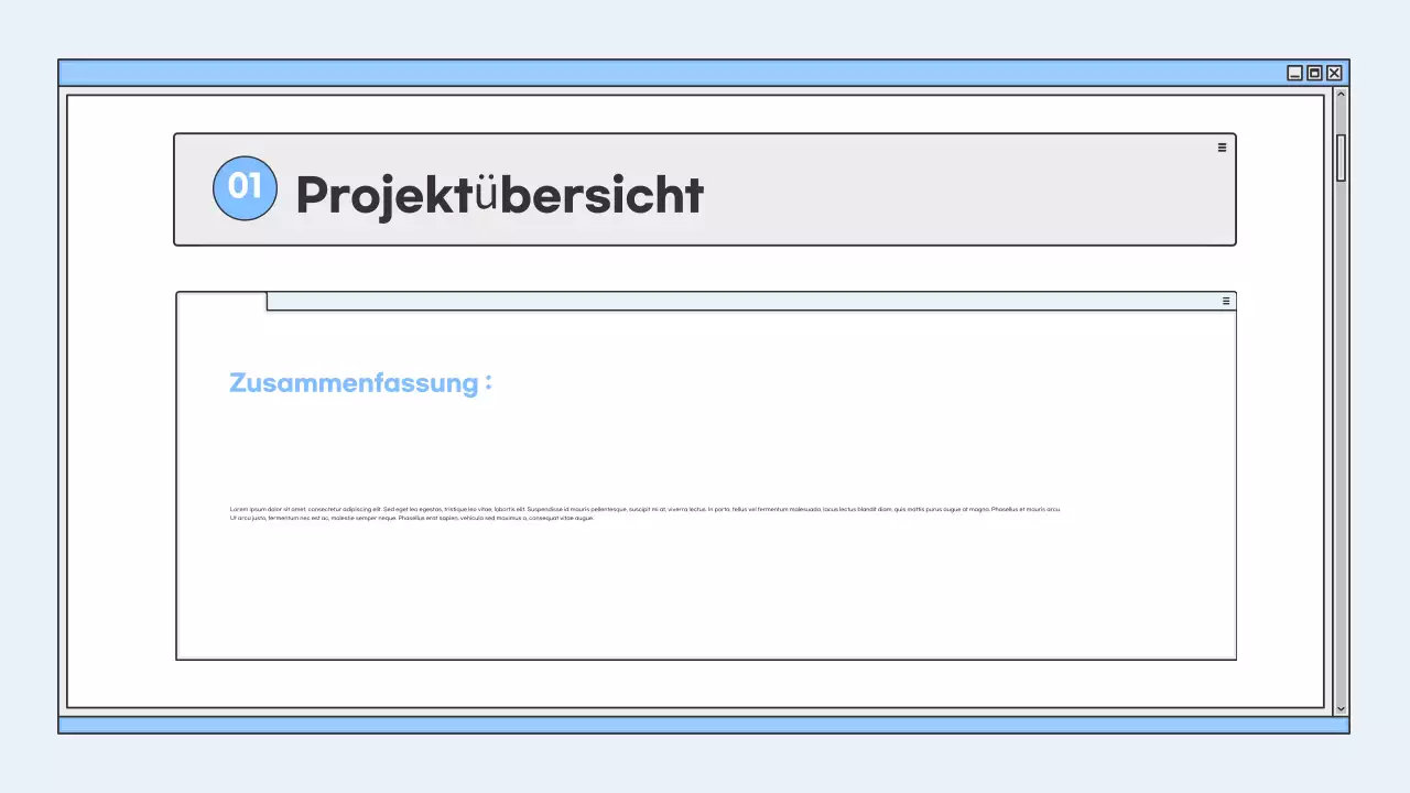 blue modern education Präsentation