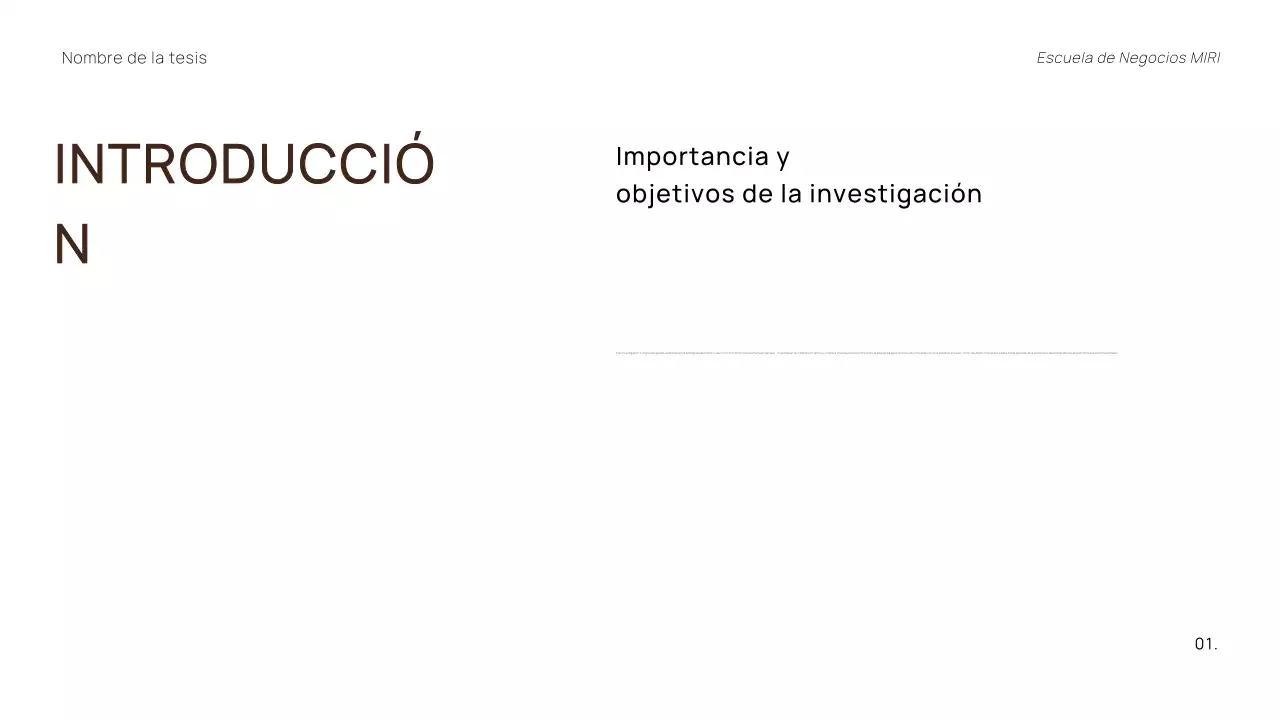 TRENDY MINIMAL PROFESSIONAL THESIS PRESENTATION