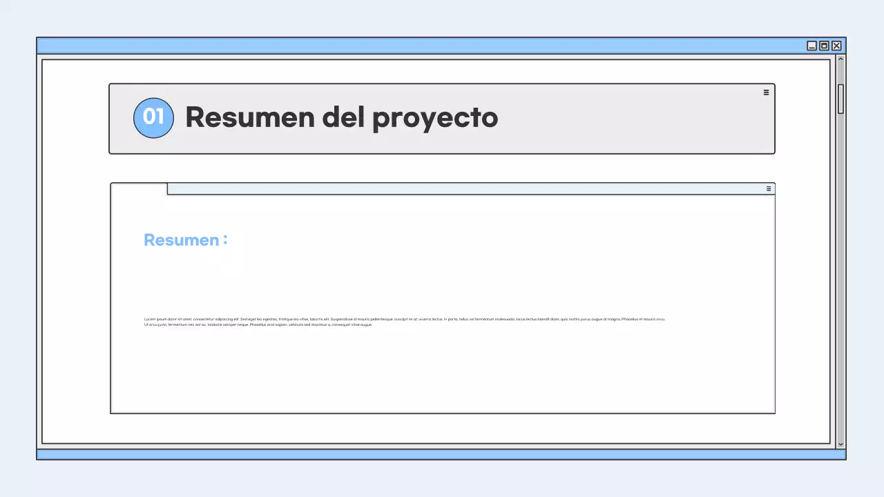 presentación de la educación moderna azul