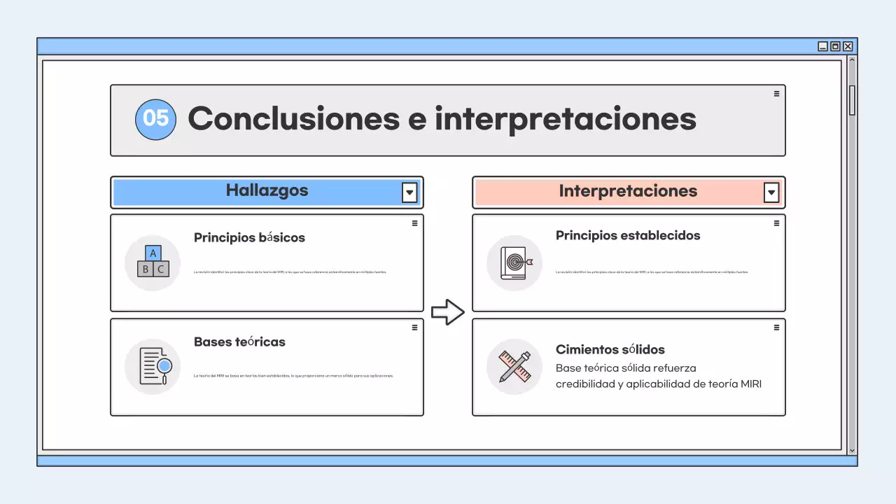 presentación de la educación moderna azul