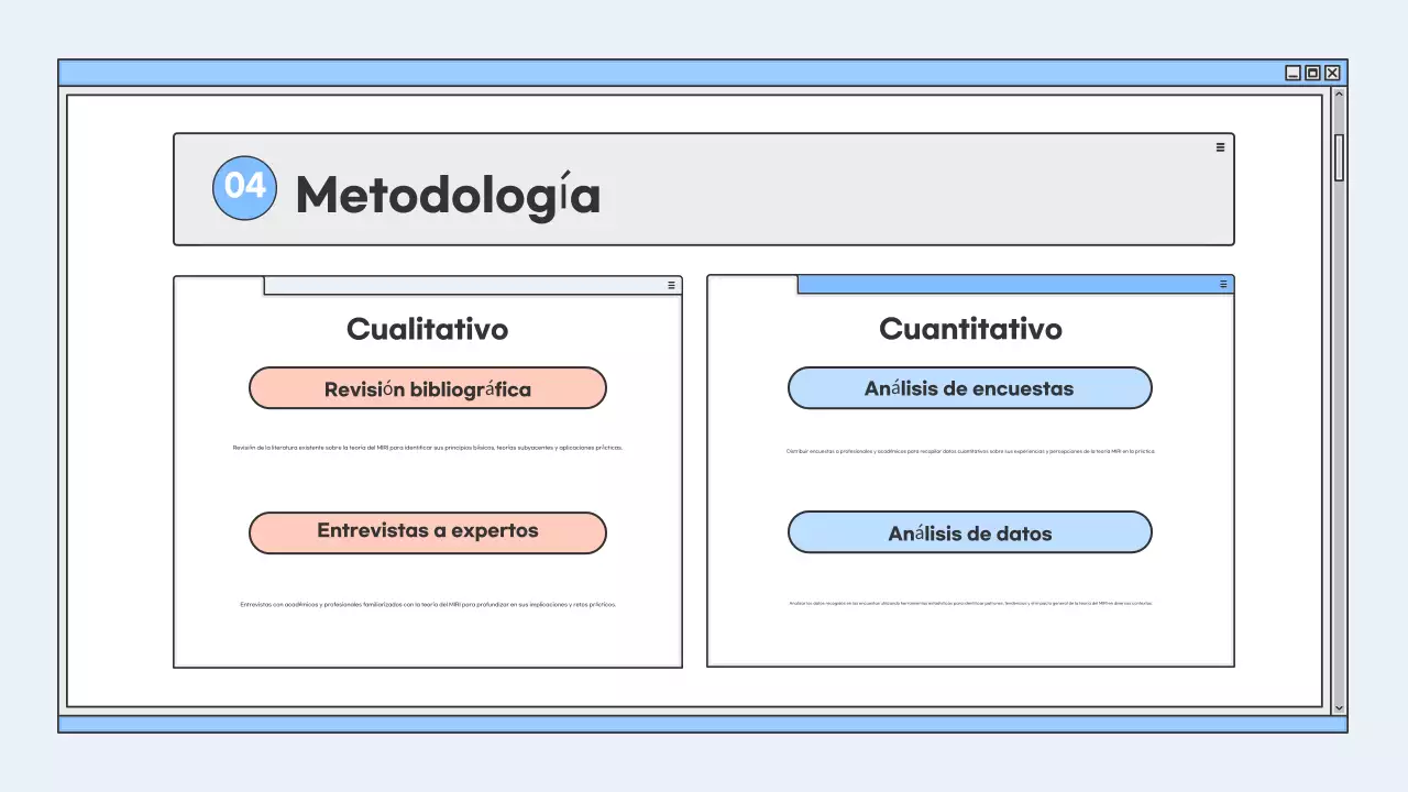 presentación de la educación moderna azul