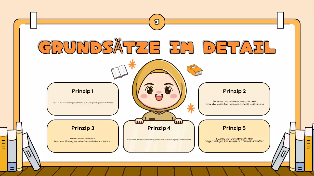 orange cartoon bildung präsentation