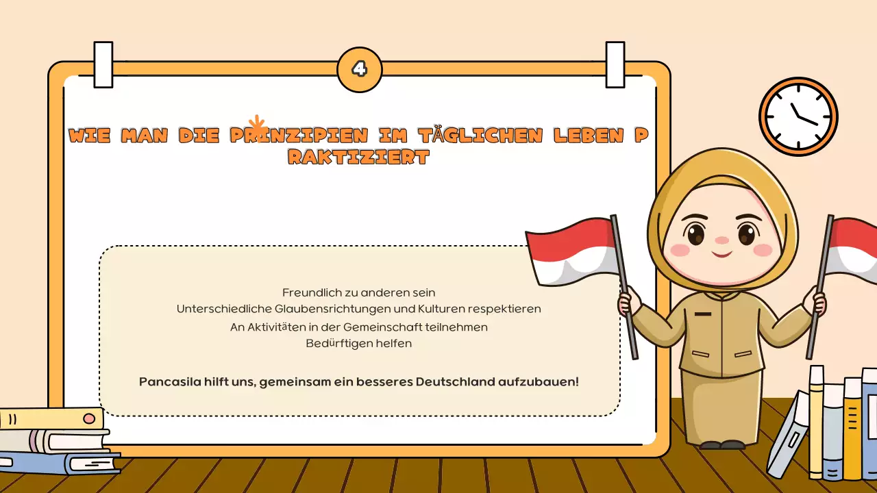 orange cartoon bildung präsentation