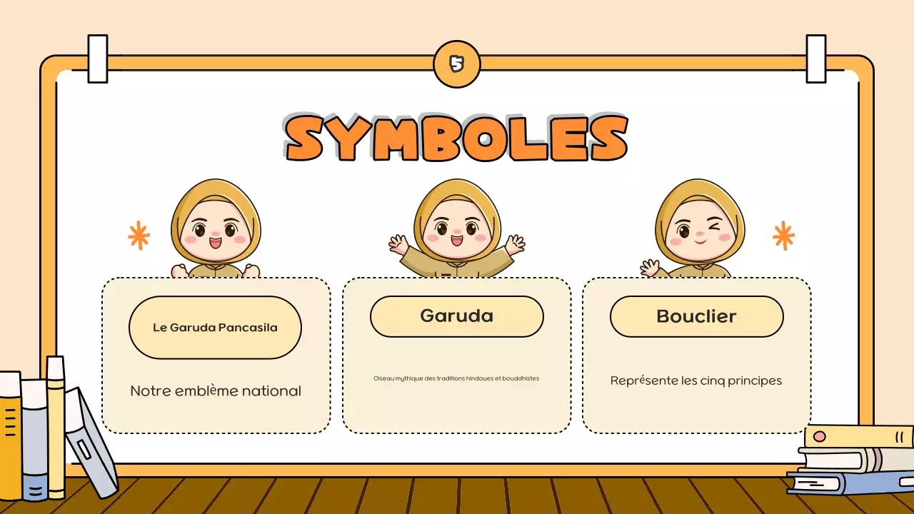 présentation de la bande dessinée orange sur l'éducation