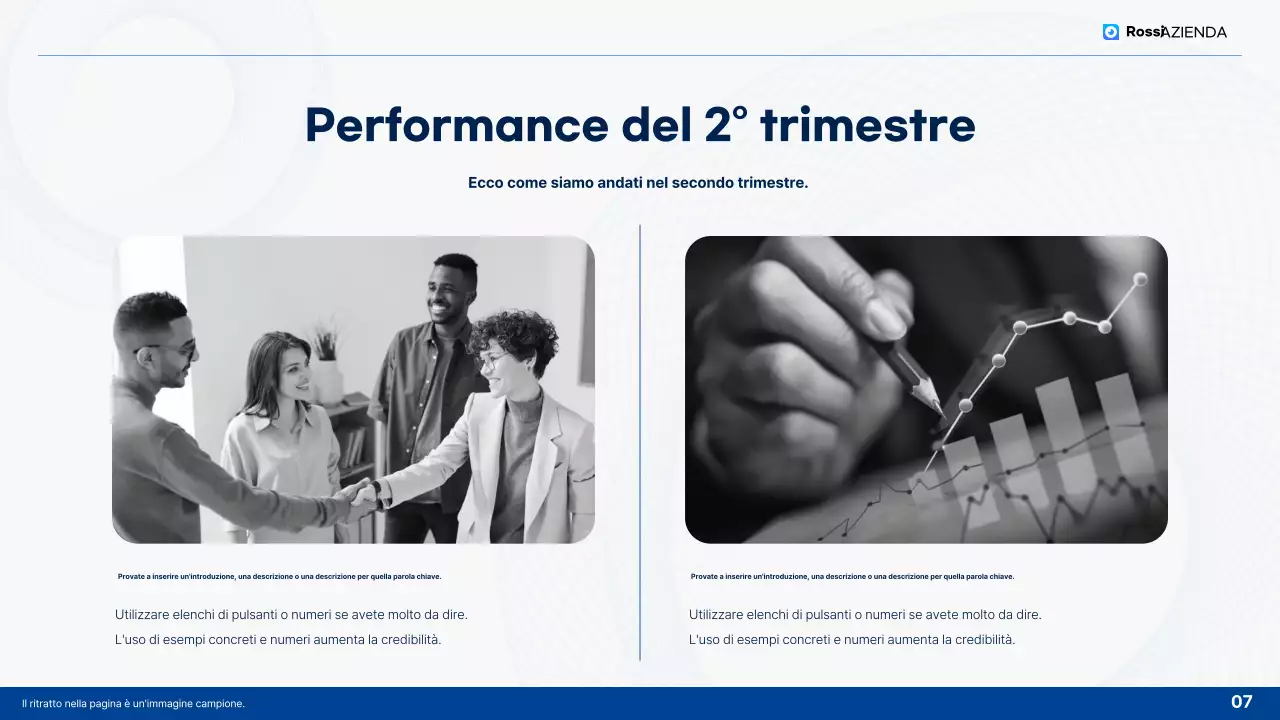 Analisi dei rapporti di fine anno Blue Clean