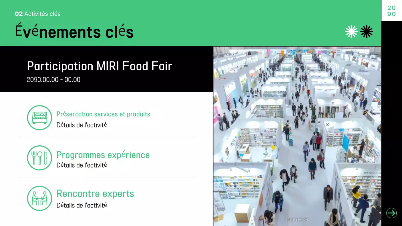 Abstrait Cérémonie de clôture moderne