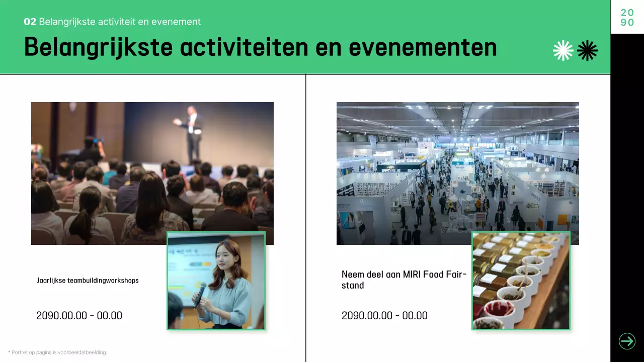 Abstracte moderne slotceremonie