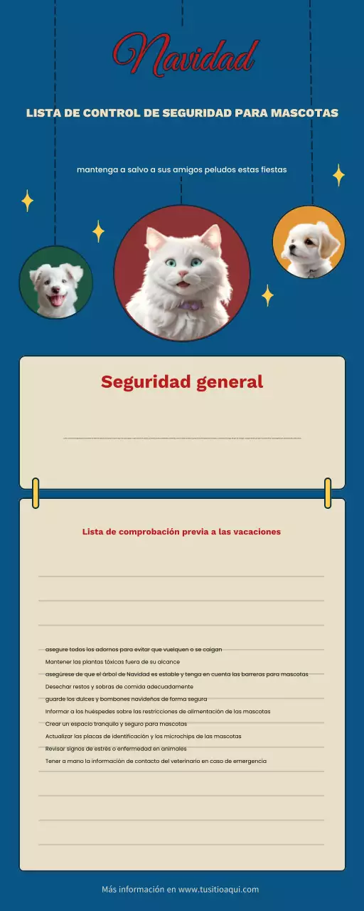 red modern pet checklist