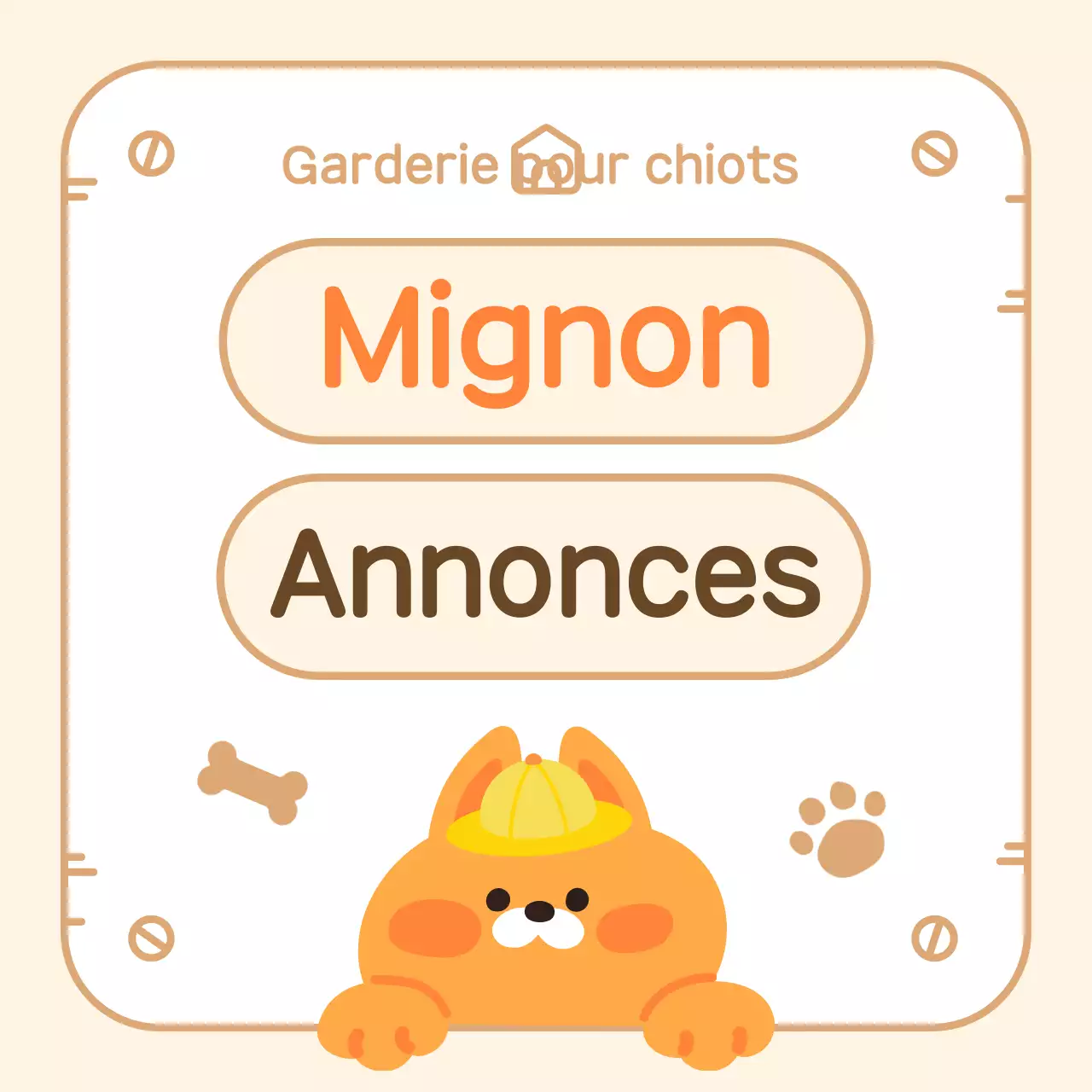 A propos du chiot câlin beige