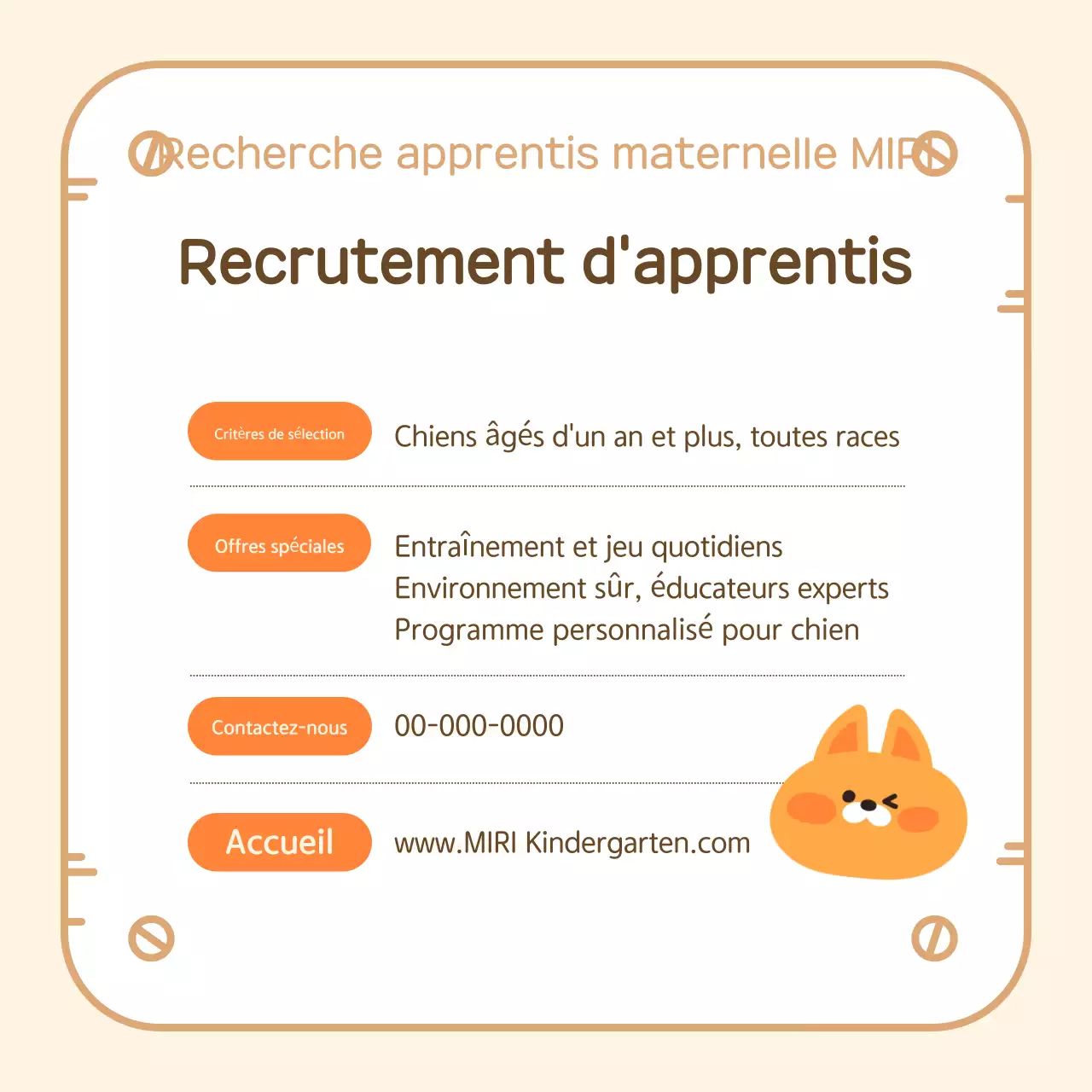 A propos du chiot câlin beige