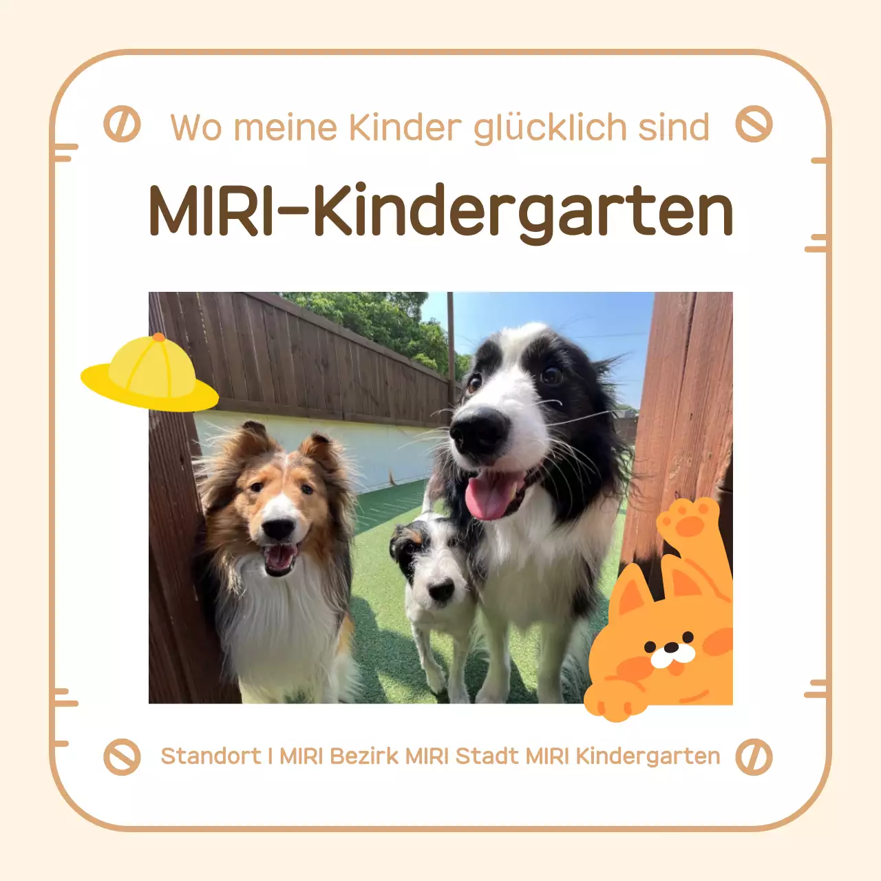 Über das beigefarbene Kuschelhündchen