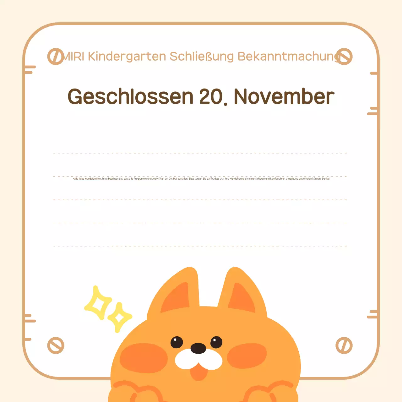 Über das beigefarbene Kuschelhündchen