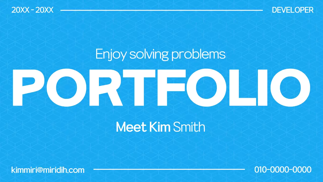 Apresentação da Carteira Moderna Azul