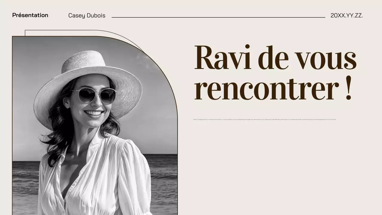 Portefeuille photo élégant beige marron