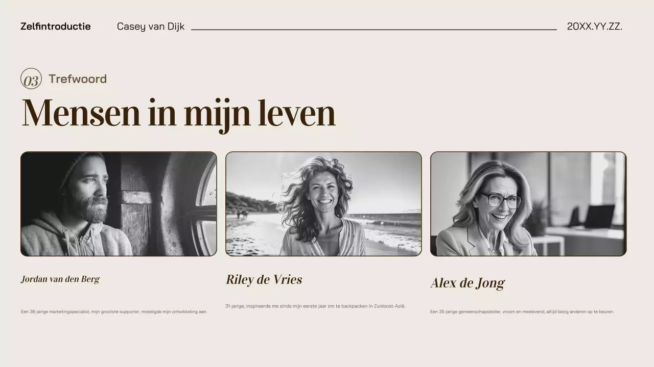 beige bruin elegante fotoportefeuille