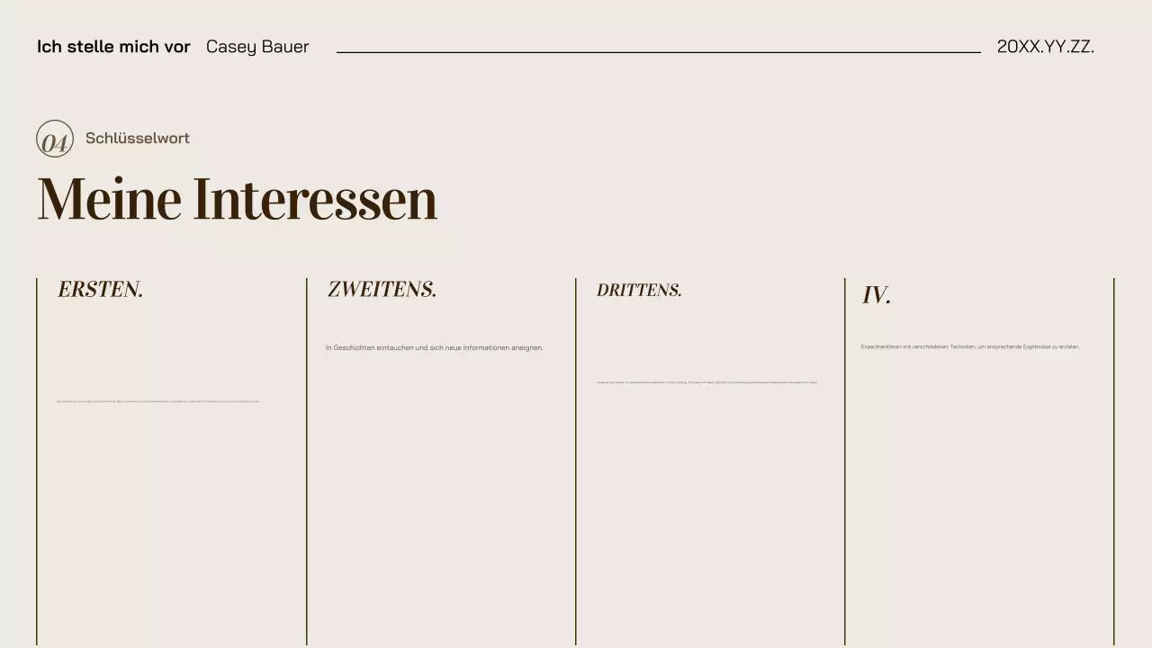 beige-braune elegante Fotomappe