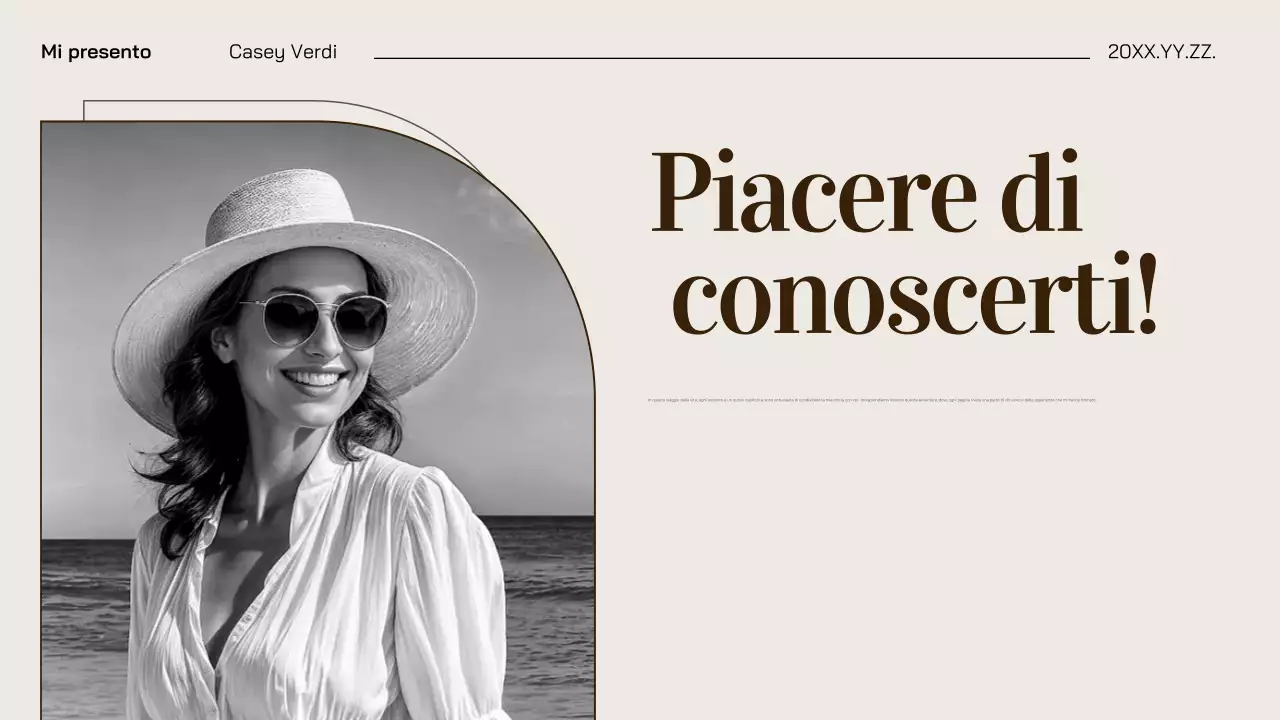 portafoglio fotografico elegante beige marrone