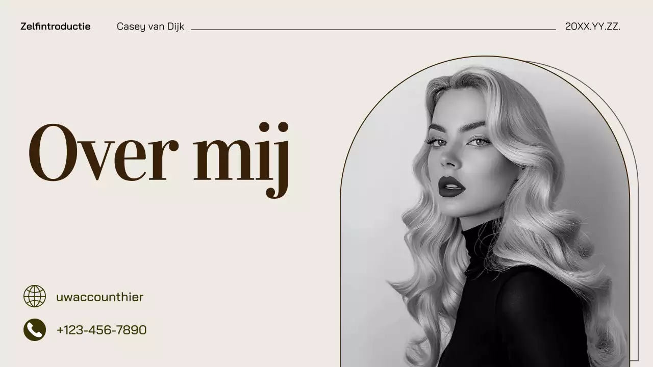 beige bruin elegante fotoportefeuille