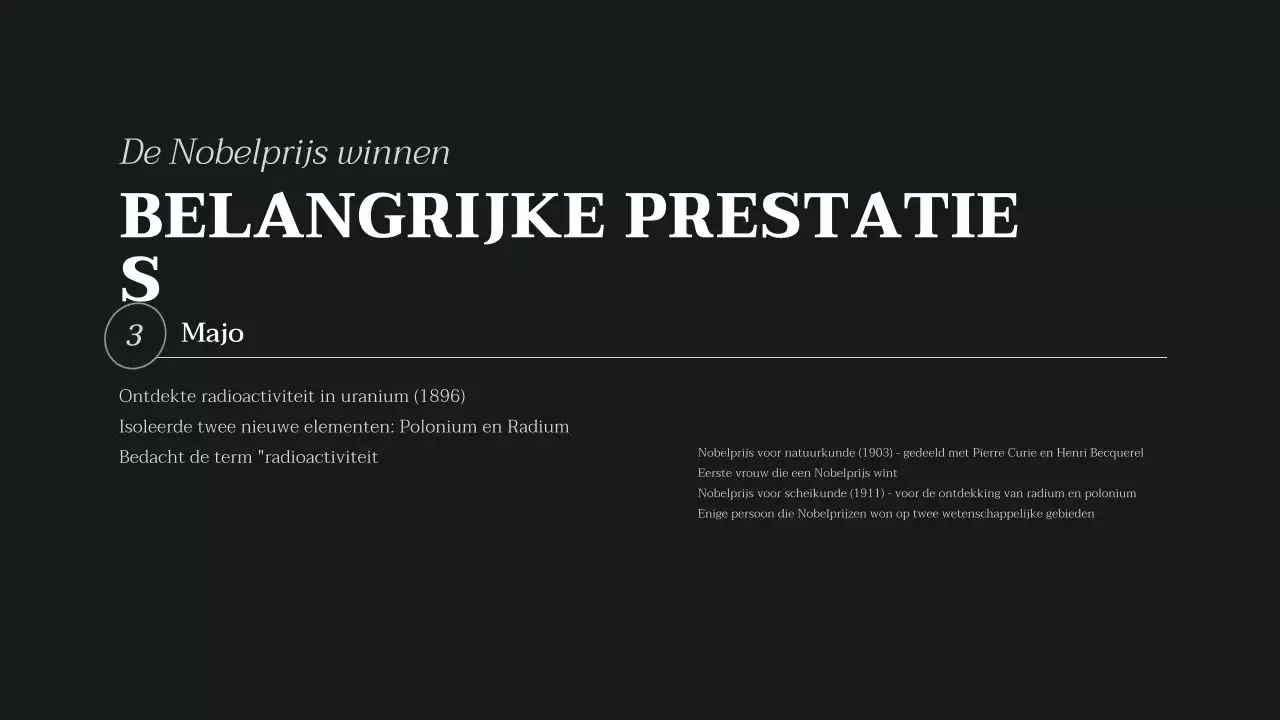 zwart beige klassieke biografie lezing