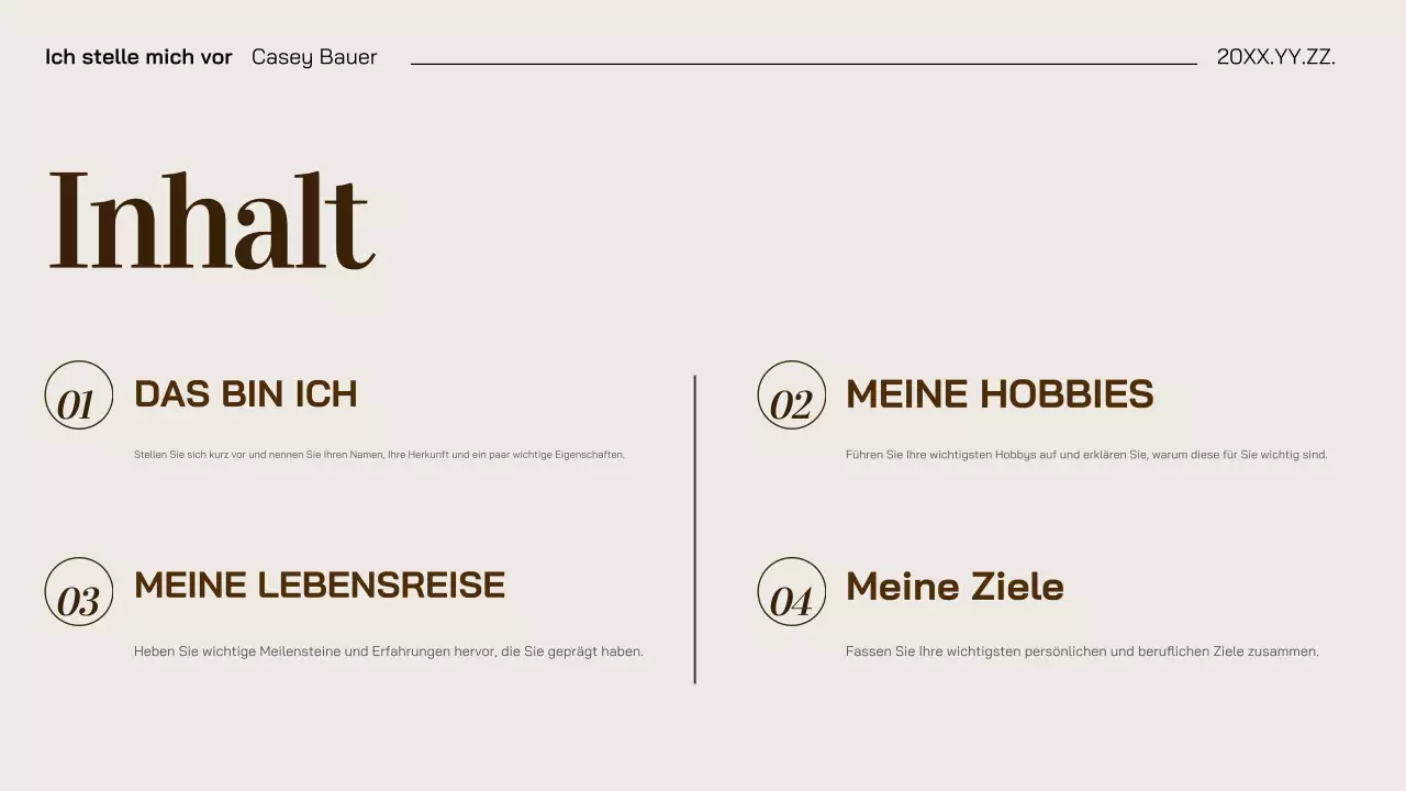 beige-braune elegante Fotomappe