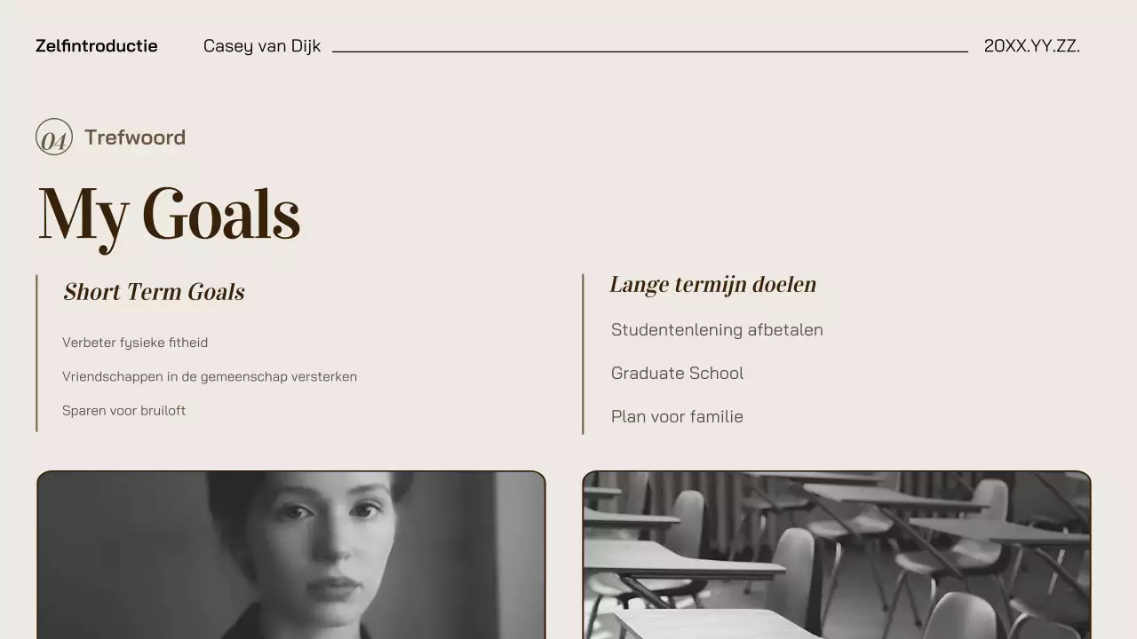 beige bruin elegante fotoportefeuille