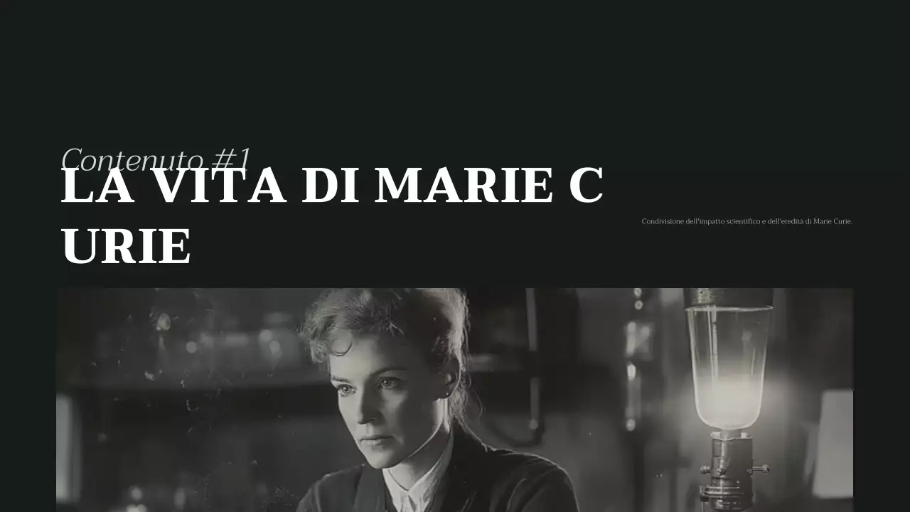 conferenza biografica classica nero-beige