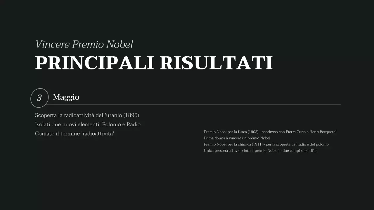 conferenza biografica classica nero-beige