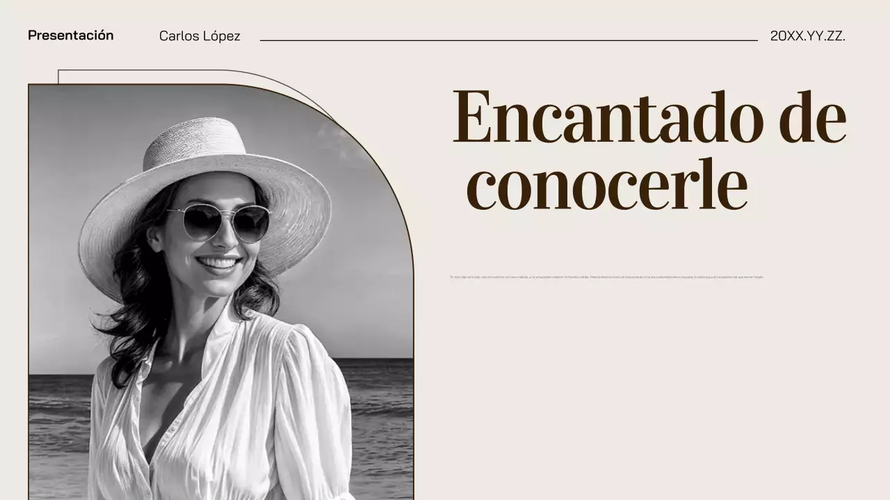 portafotos elegante beige marrón