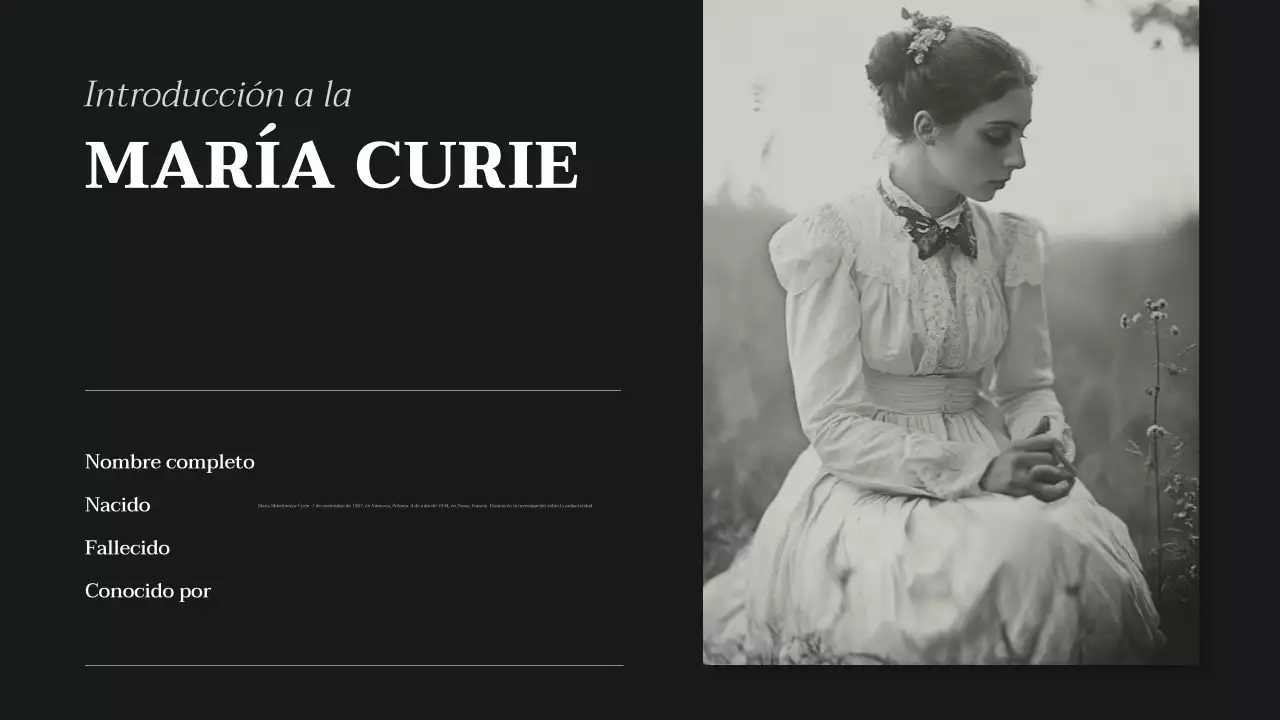 beige negro conferencia biografía clásica