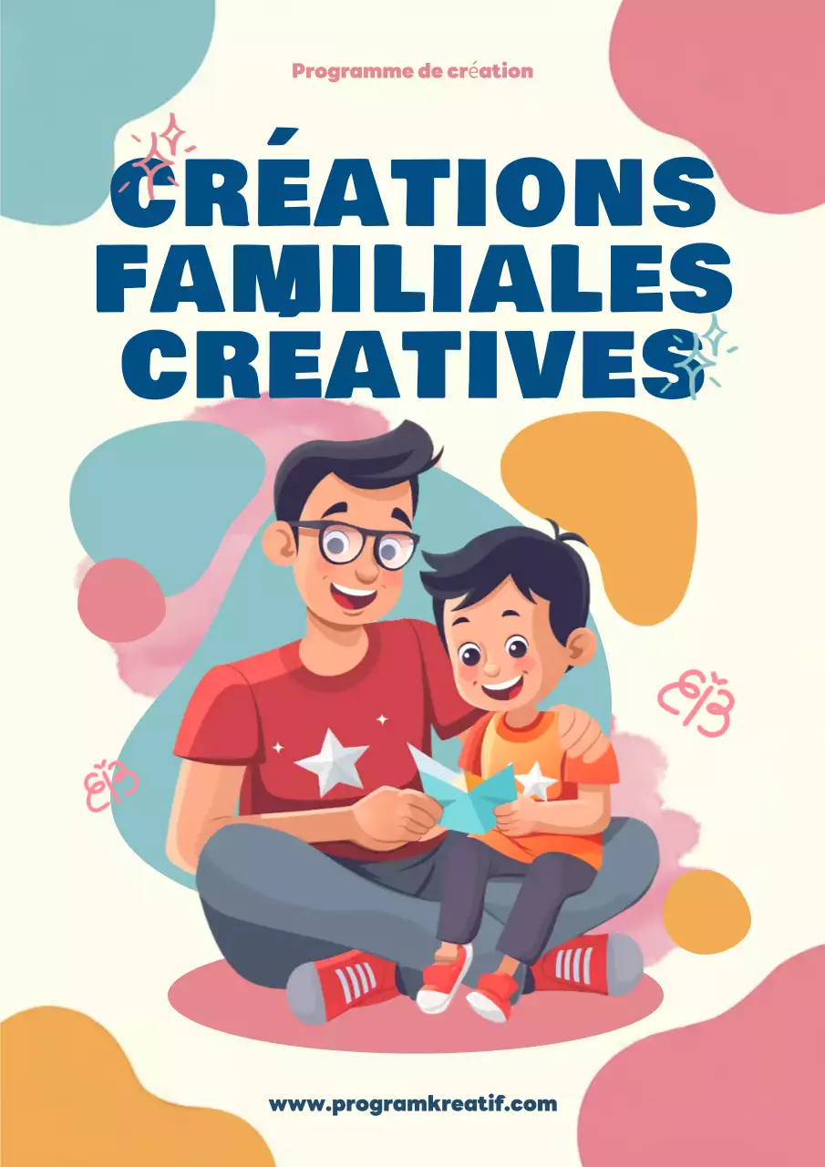 guide familial coloré et créatif