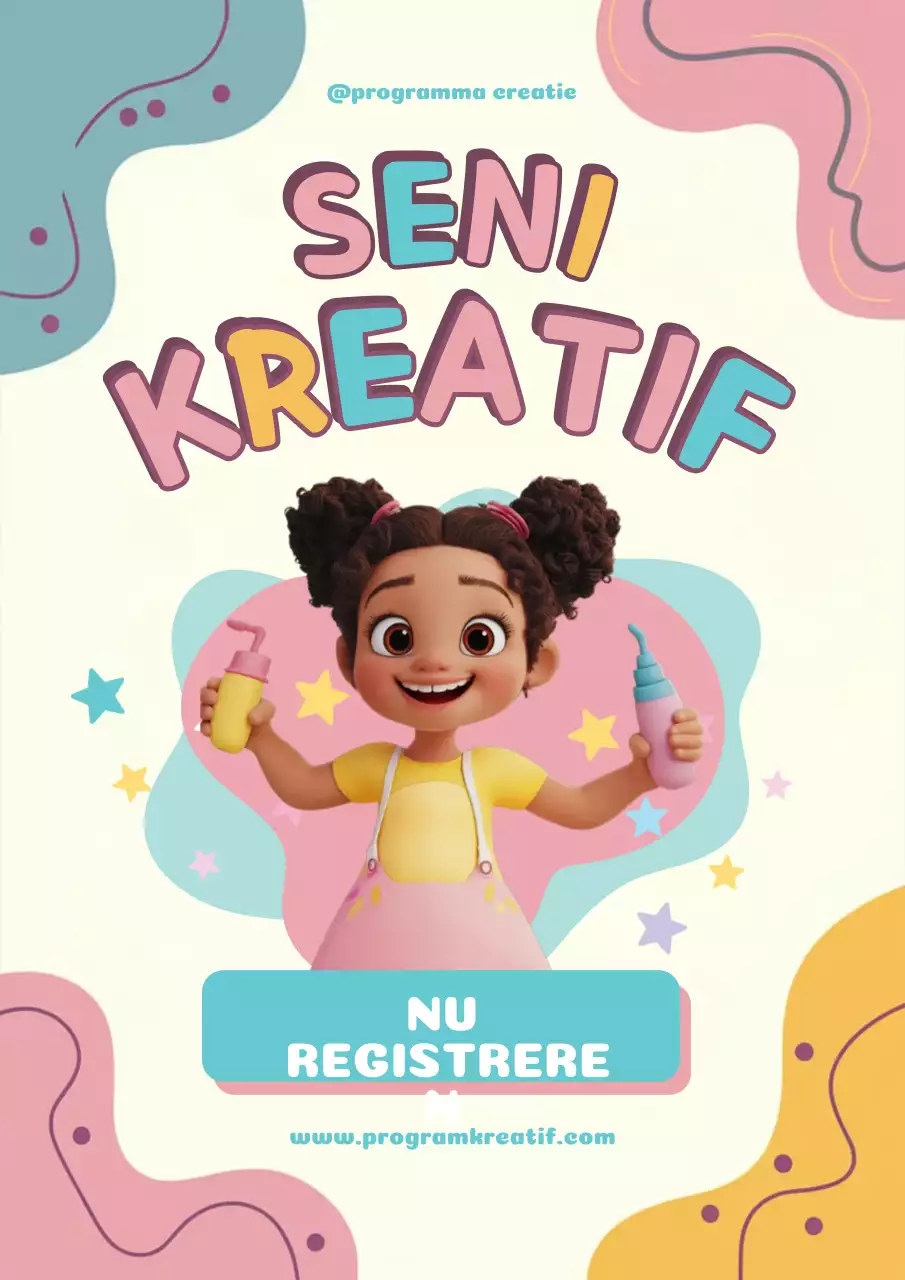 roze speelse kunst aanmelden