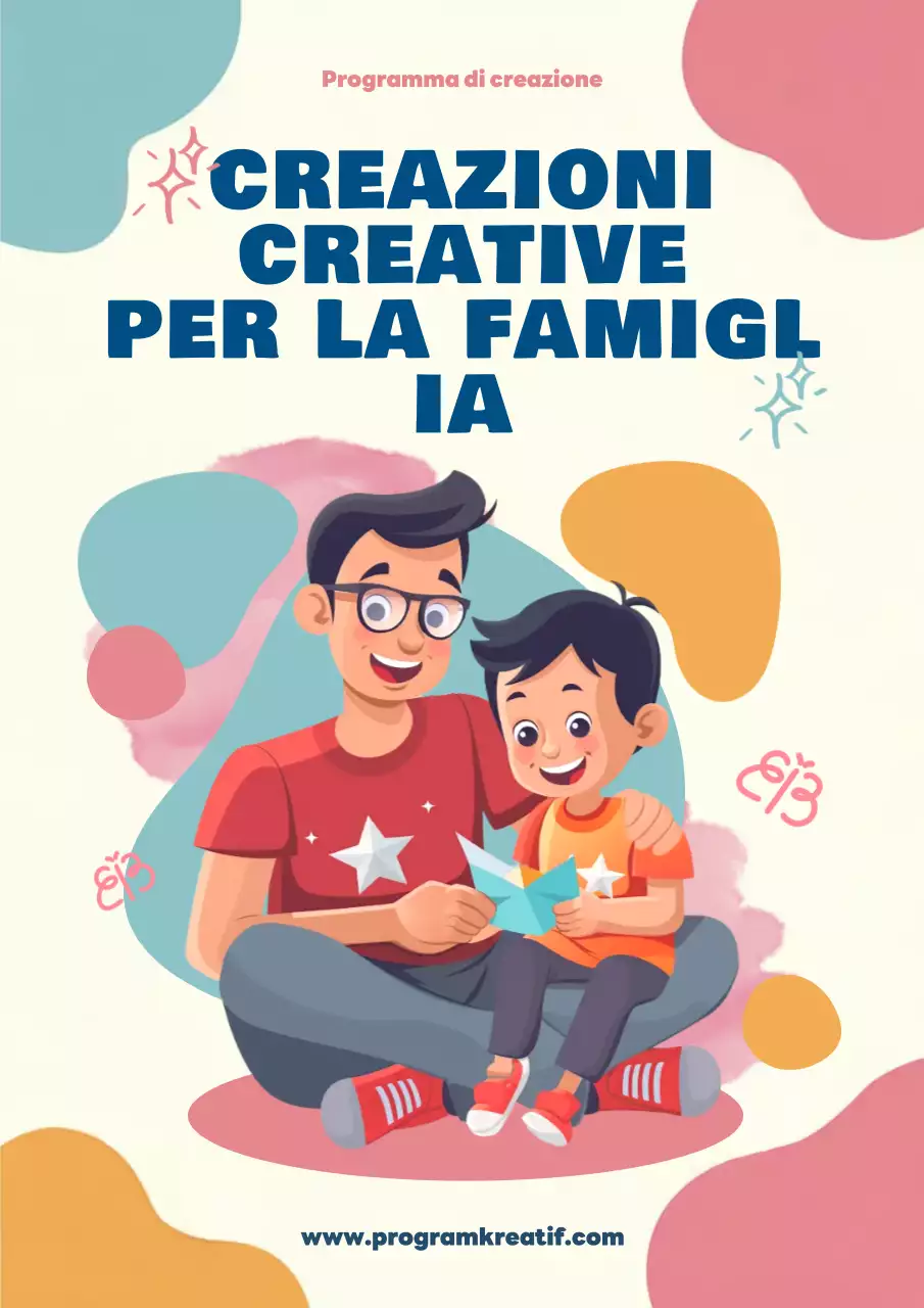 guida familiare creativa e colorata