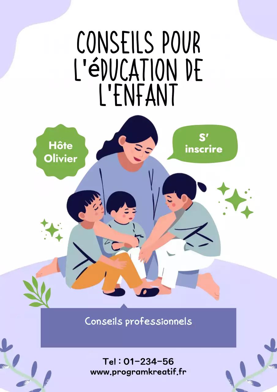 purple modern parenting guide