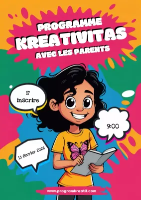 événement créatif de la bande dessinée arc-en-ciel